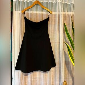 Strapless a-line LBD